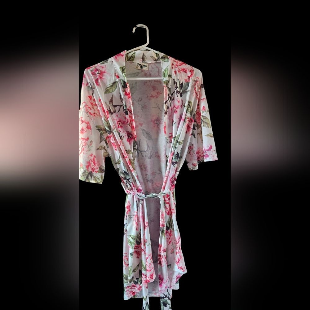 Show Me Your Mumu “Brie” Kimono Robe “Garden of Bloom” Print-OS
